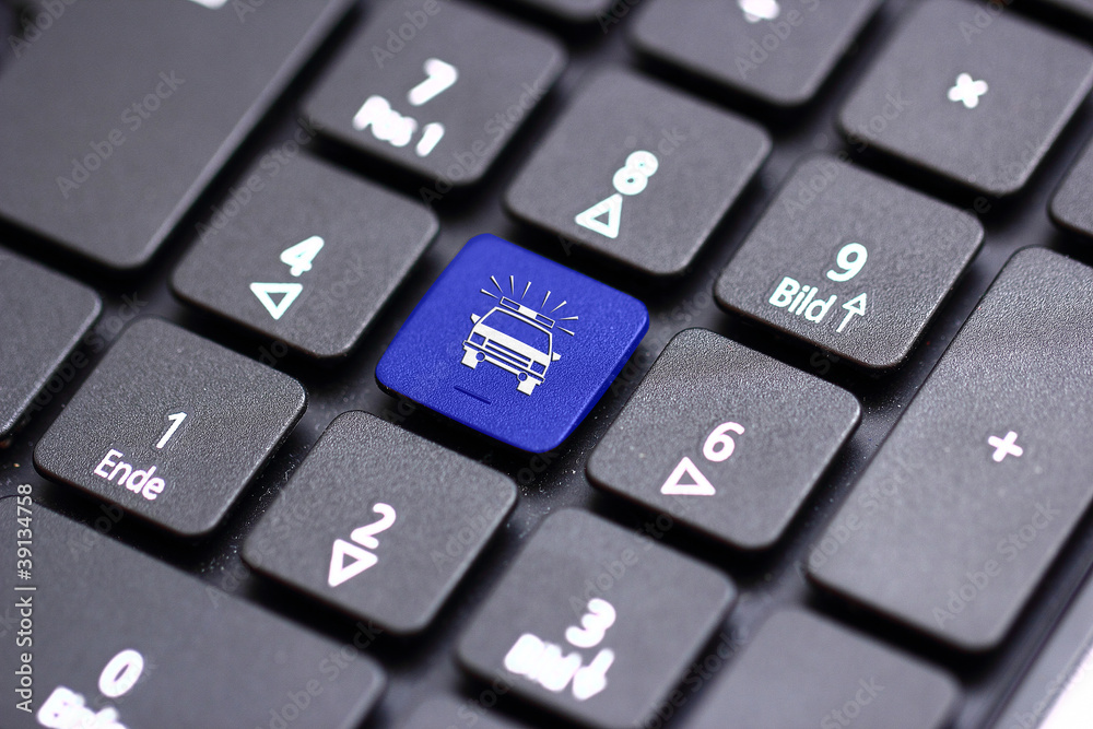police keyboard