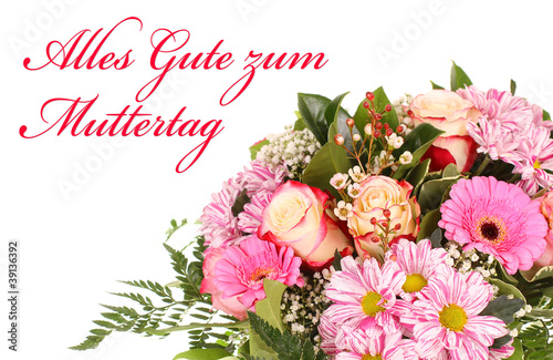 Fototapeta Naklejka Na Ścianę i Meble -  Alles Gute zum Muttertag