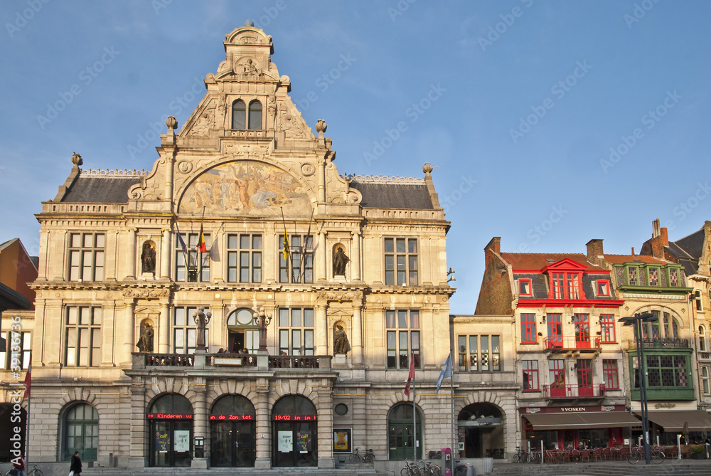 Das Rathaus von Gent Belgien