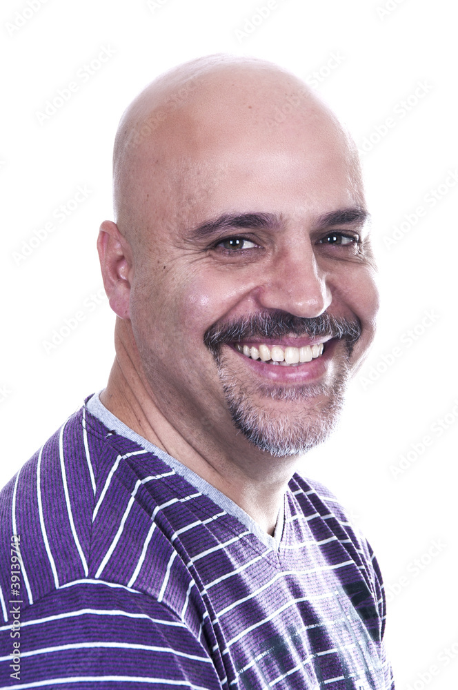 Obraz premium smiley bald