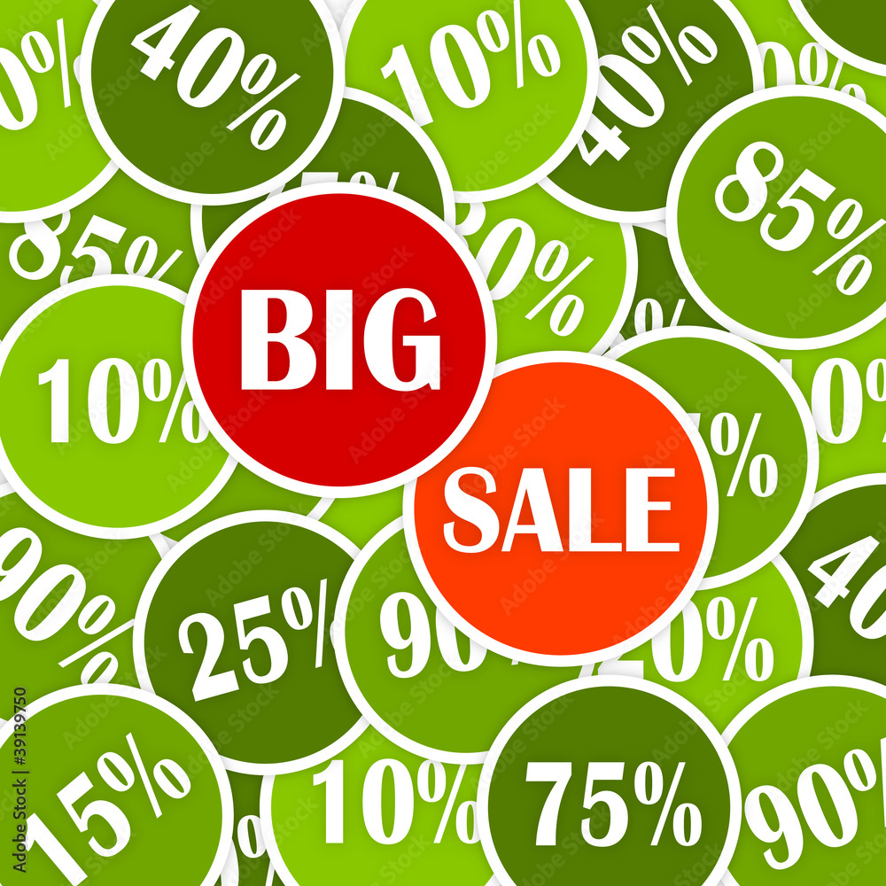 Vector discount big sale background illustration from circle. Vector discount big sale background illustration from circle.