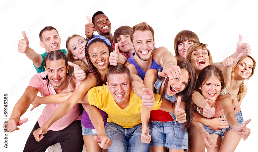 Obraz premium Grupuj ludzi