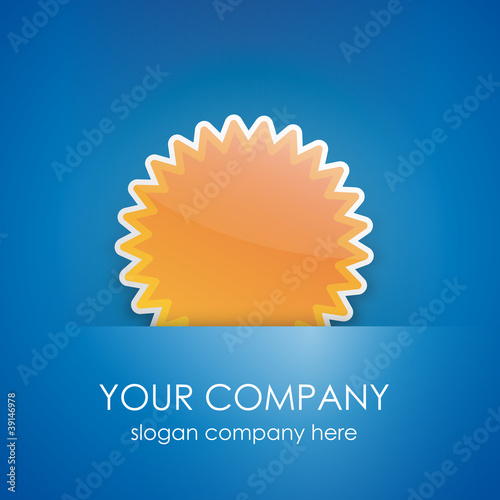 Logo seaside holidays # Vector