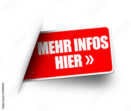 Mehr Infos hier! Button, Icon