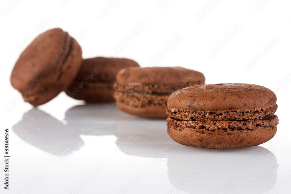 Macarons chocolat Macarons chocolat