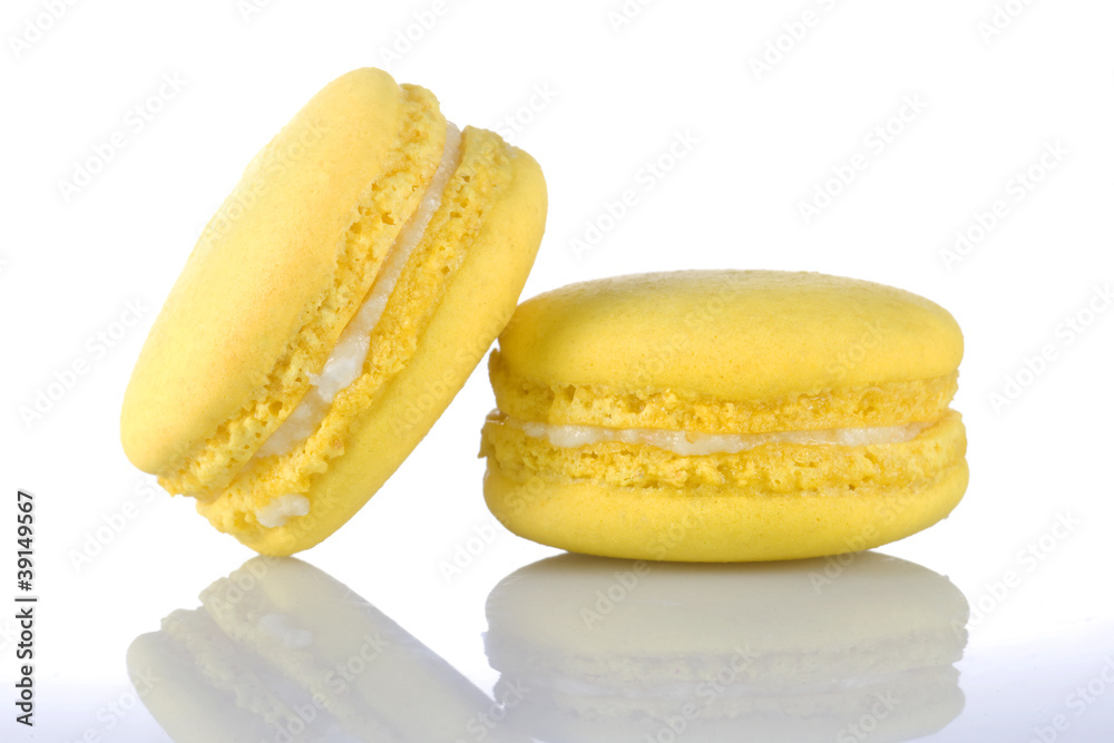 Macarons jaunes Macarons jaunes