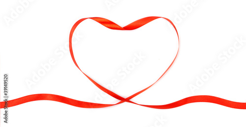 heart shaped ribbon © tarasov_vl