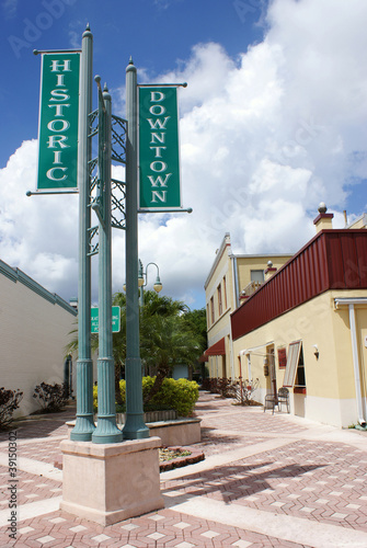 Historic Downtown Titusville, Florida, USA