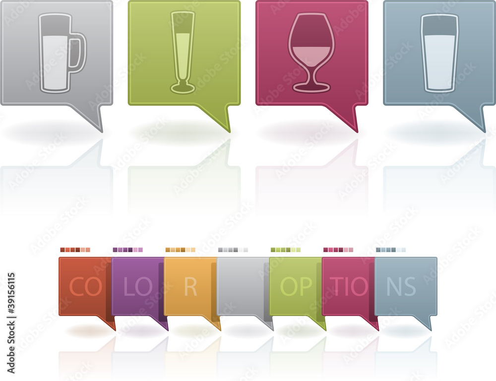 Alcohol glasses Alcohol glasses