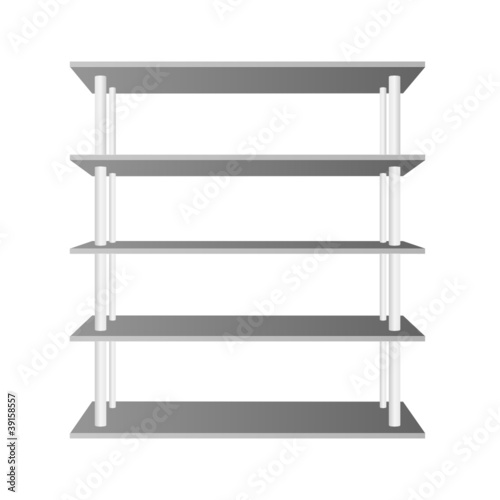 room shelve vector illustration