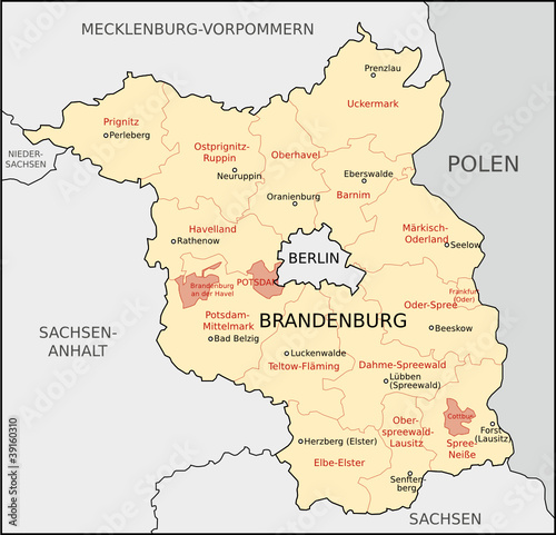 Brandenburg  Landkreis  Kreisstadt