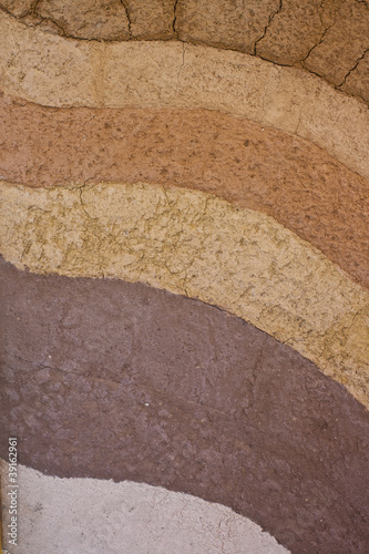 a form of soil layaer, its colour and textures photo