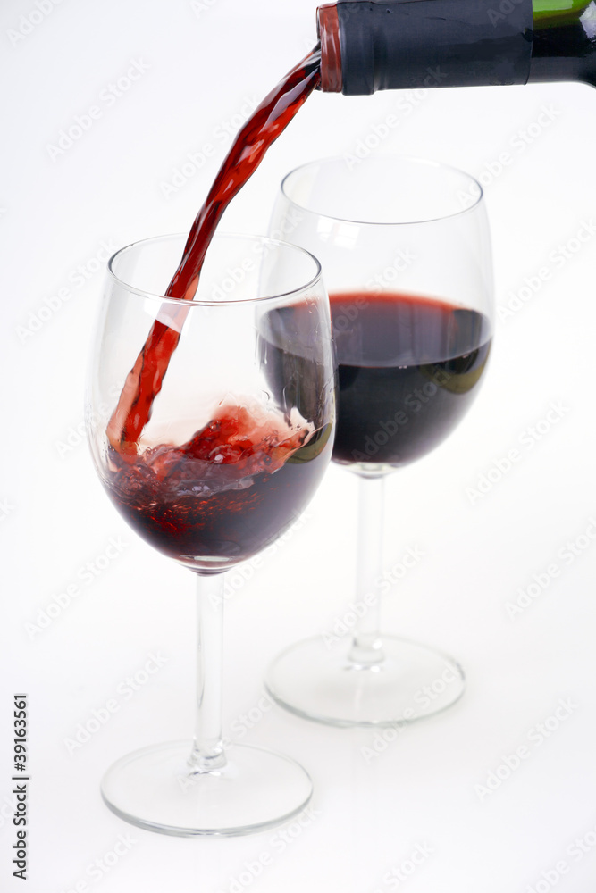 Rotwein einschenken Rotwein einschenken