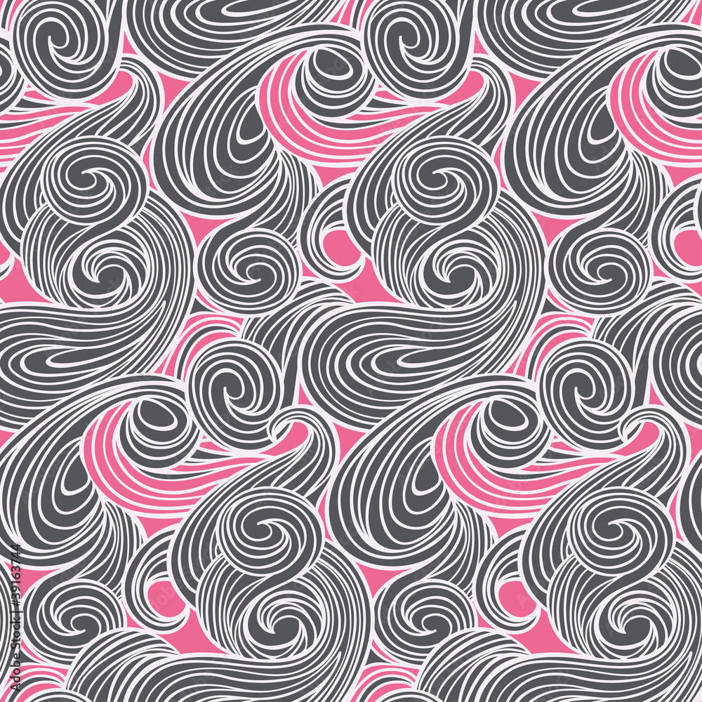 Seamless abstract wave pattern Seamless abstract wave pattern