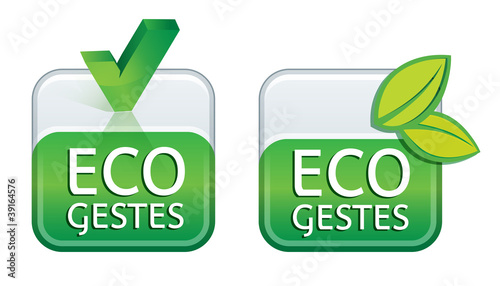 boutons éco-gestes