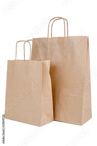 Shopping paper bags