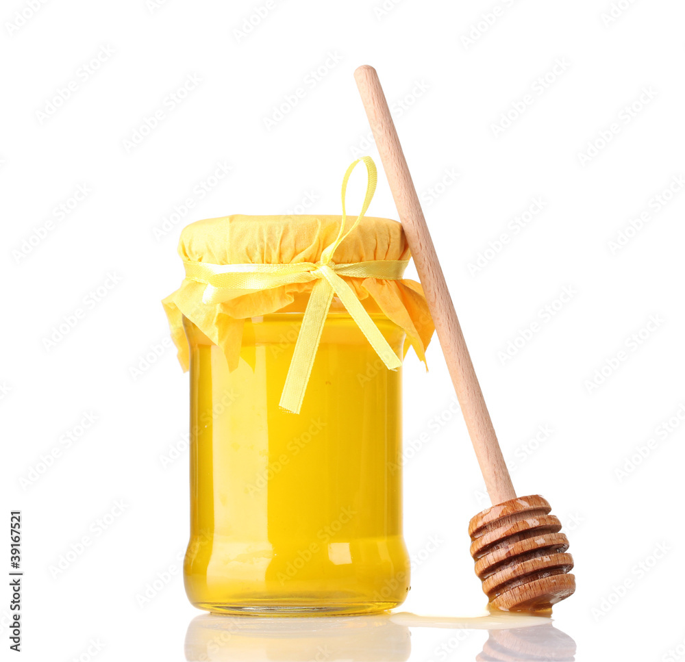 Honey isolated on white Honey isolated on white