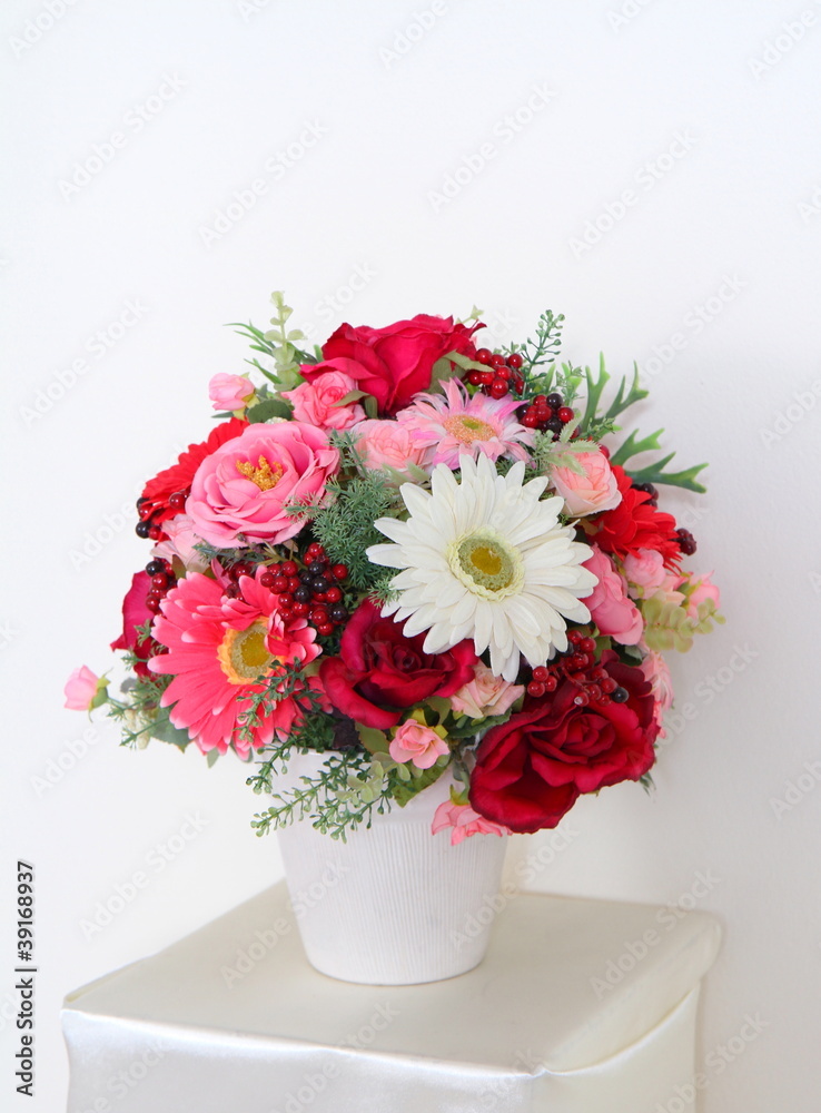 custom made wallpaper toronto digitalBouquet of beautiful flowers in vase