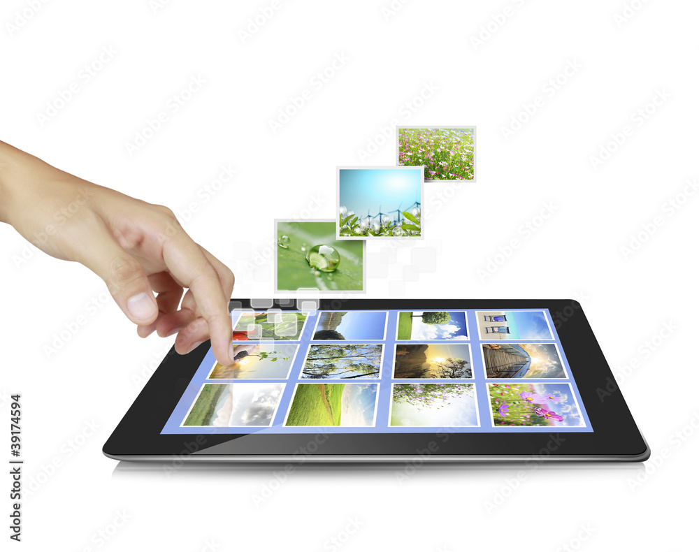 hands are pointing on touch screen ,touch-pad hands are pointing on touch screen ,touch-pad
