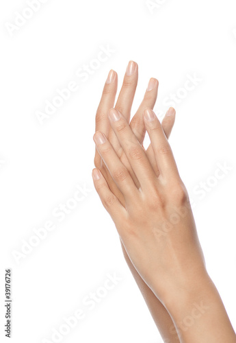 woman beauty hands