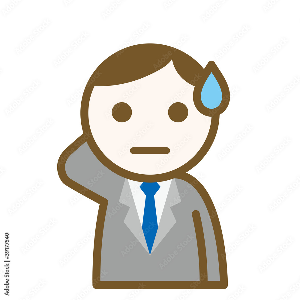 アイコン ビジネスマン A109 焦る Stock Vector Adobe Stock アイコン ビジネスマン A109 焦る Stock Vector Adobe Stock