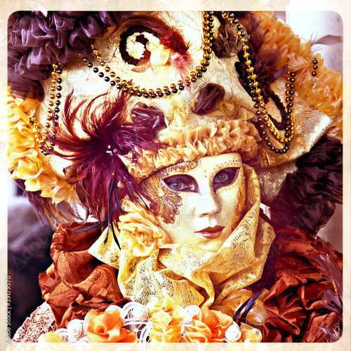 Fototapeta Naklejka Na Ścianę i Meble -  Maschera, carnevale di Venezia