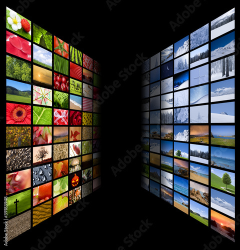 Bilderwand Horizontal