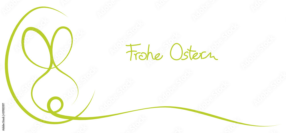 Osterkarte Osterhase Osterkarte Osterhase
