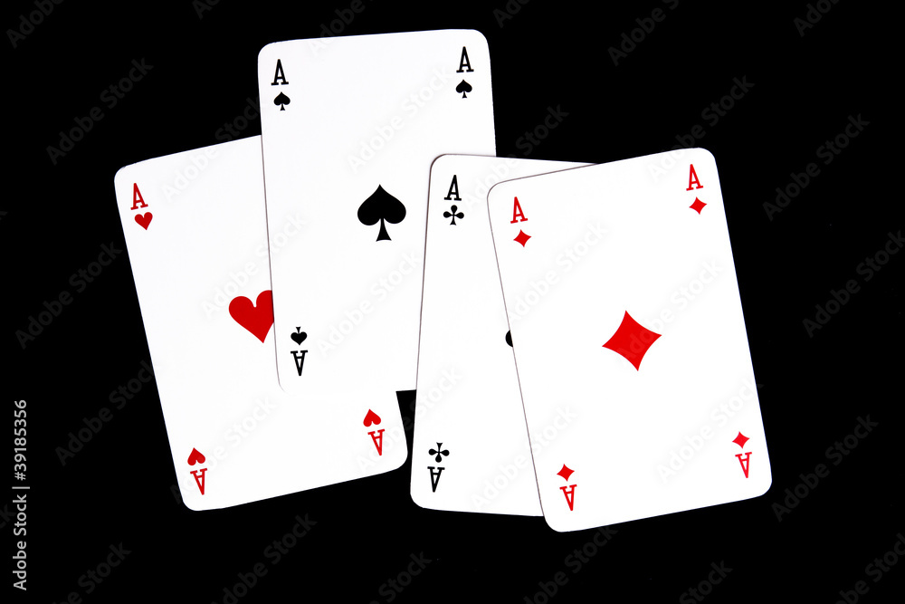 Obraz premium dörtlü as