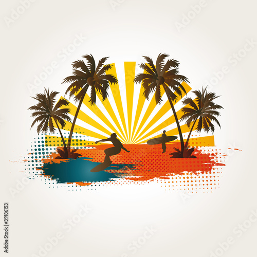 Exotic background