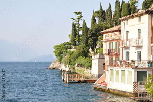 Obraz na płótnie Malcesine - Largo di Garda, IT Mai 2011
