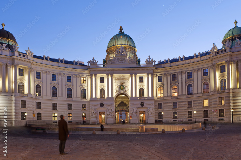 Obraz premium Michaelerplatz Wien