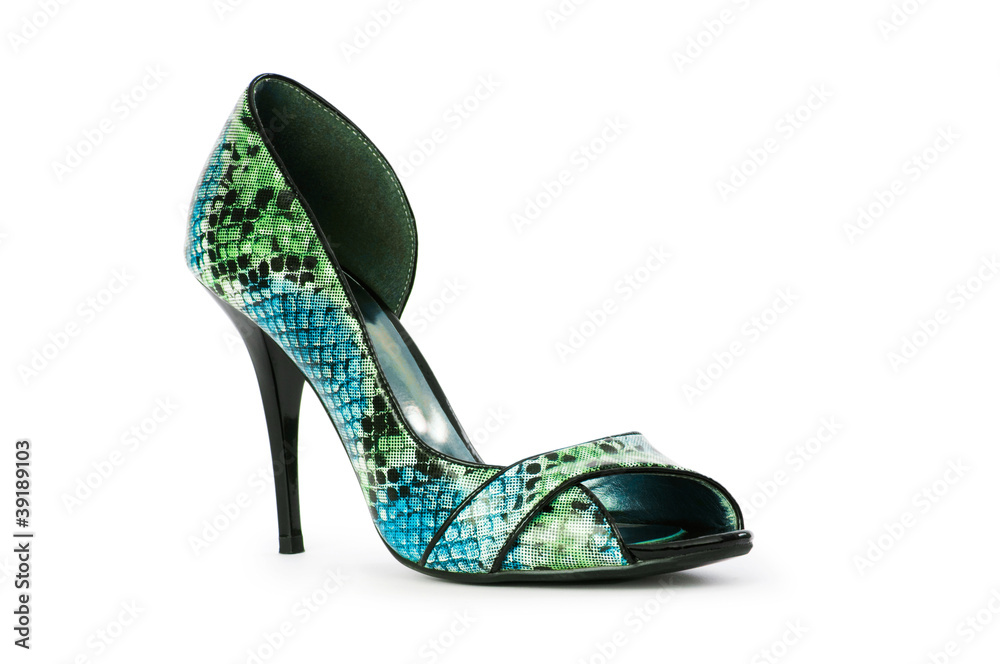 Fototapeta premium Female shoes in fashion concept