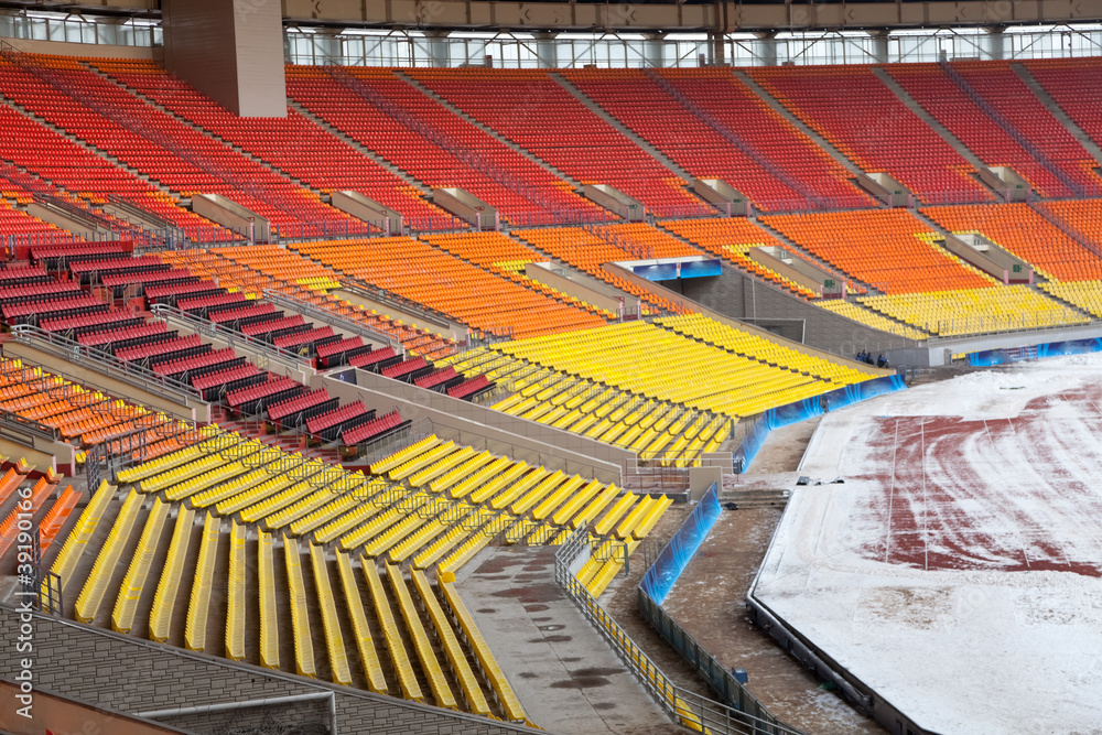 Obraz premium Футбольный стадион