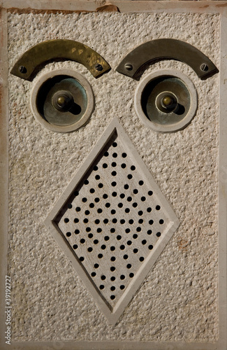 door bell abstract photo