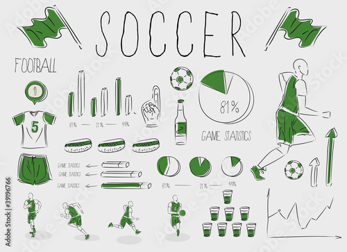Soccer/football inforgrapic