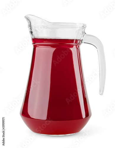 Pitcher of juice photo