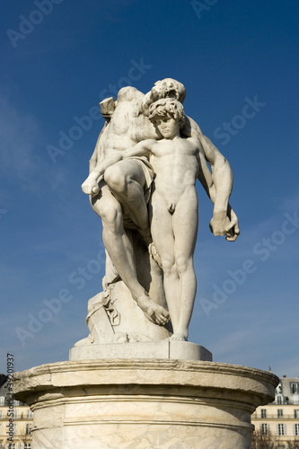 Le serment de Spartacus, Jardin des Tuileries, Paris, France
