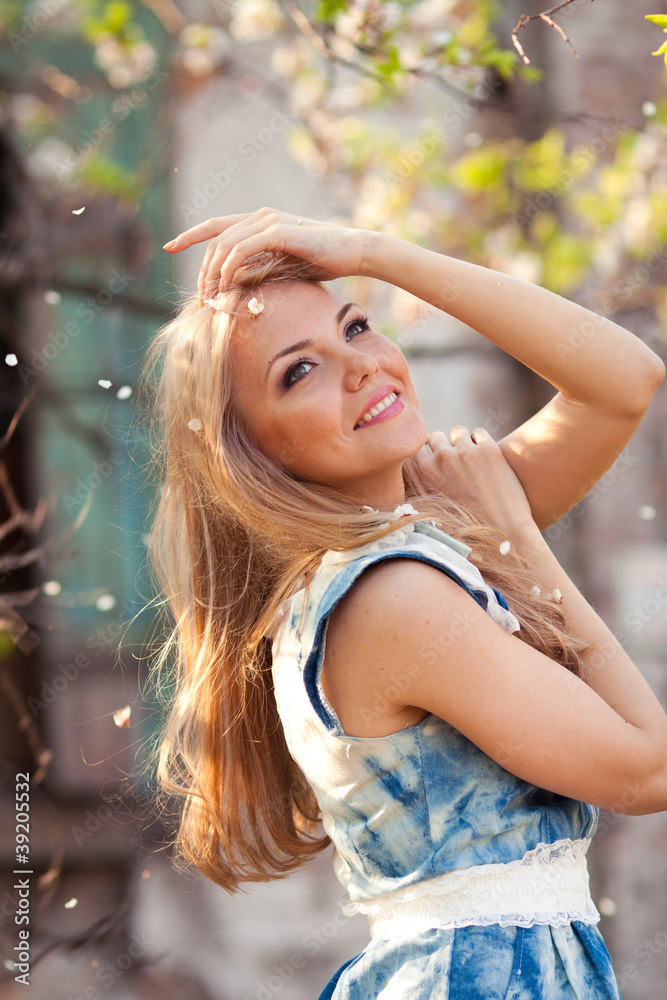 Naklejka premium woman