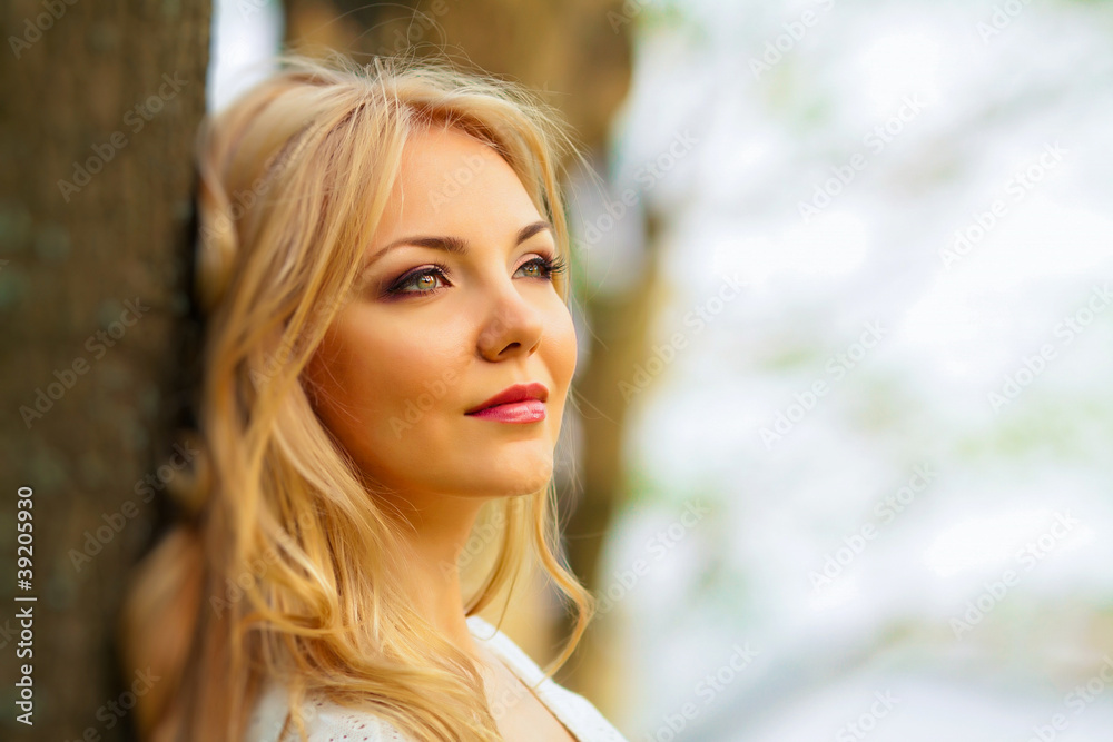 Naklejka premium woman