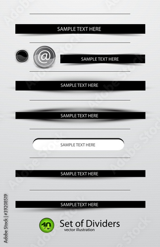Shadow dividers