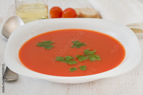 Fotografía tomato soup