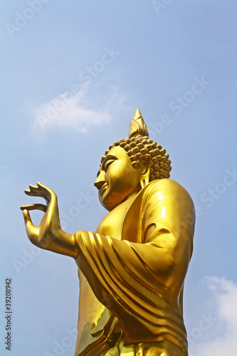 Buddharupa at Wat Arun photo