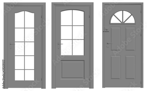 door vector outline silhouette