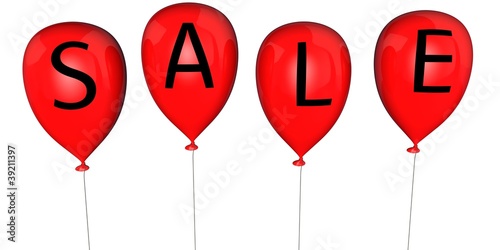 Balloons with an inscription - SALE