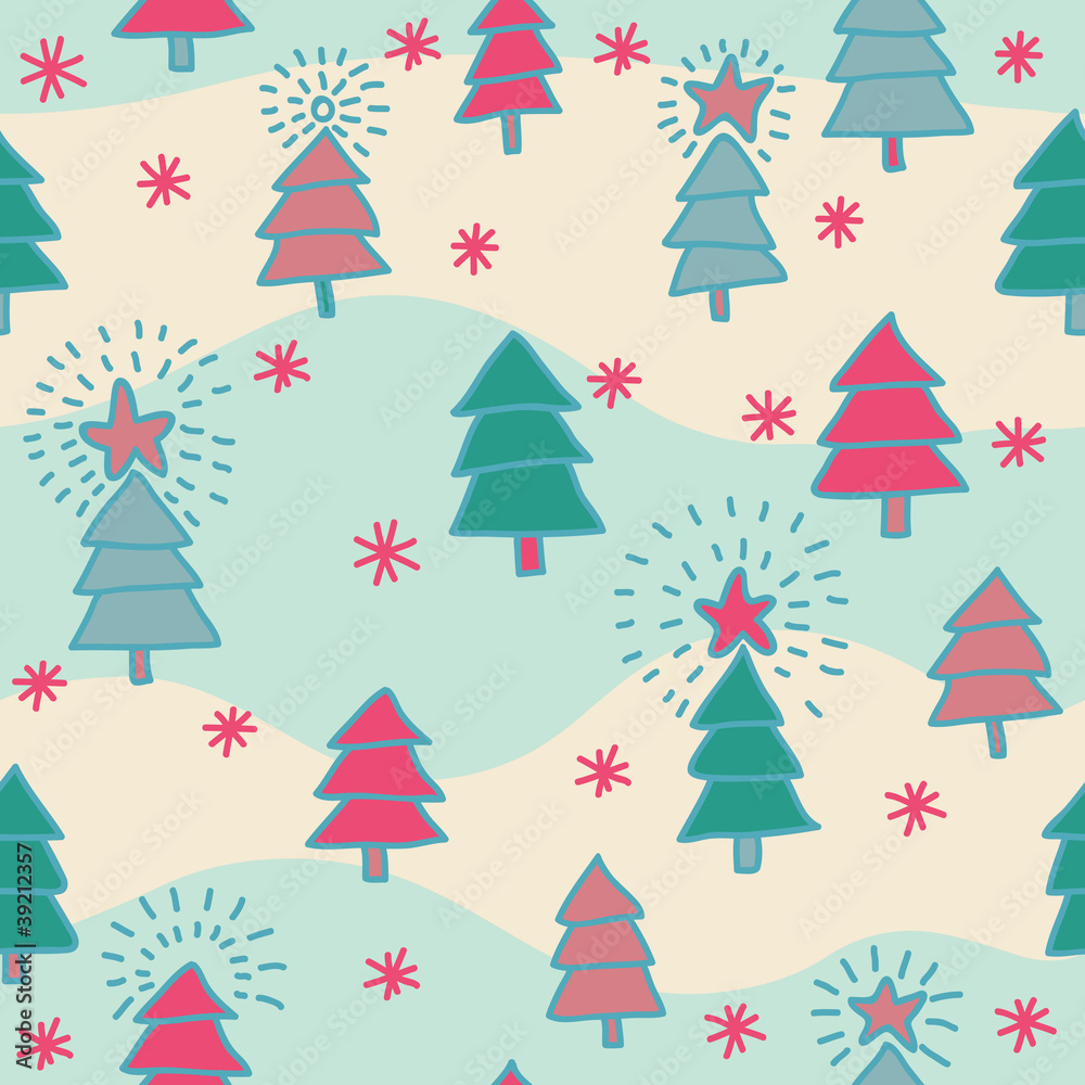 Seamless christmas pattern Seamless christmas pattern
