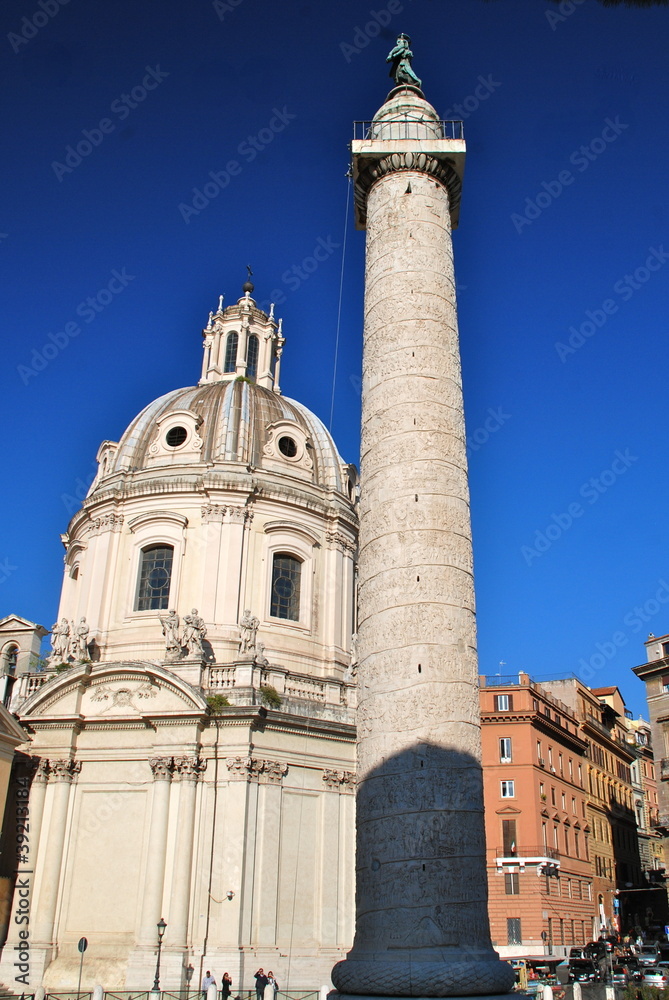 Chiesa del Santissimo Nome di Maria e Colonna di Traiano, Roma