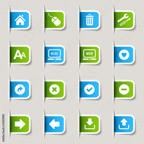 Label - Website and Internet Icons
