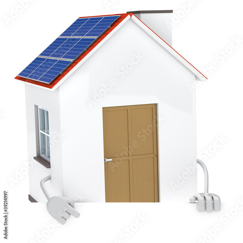 solar house figure