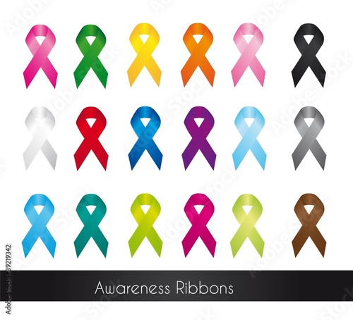 awareness ribbons